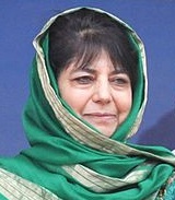 Jammu and Kashmir chief minister Mehbooba Mufti